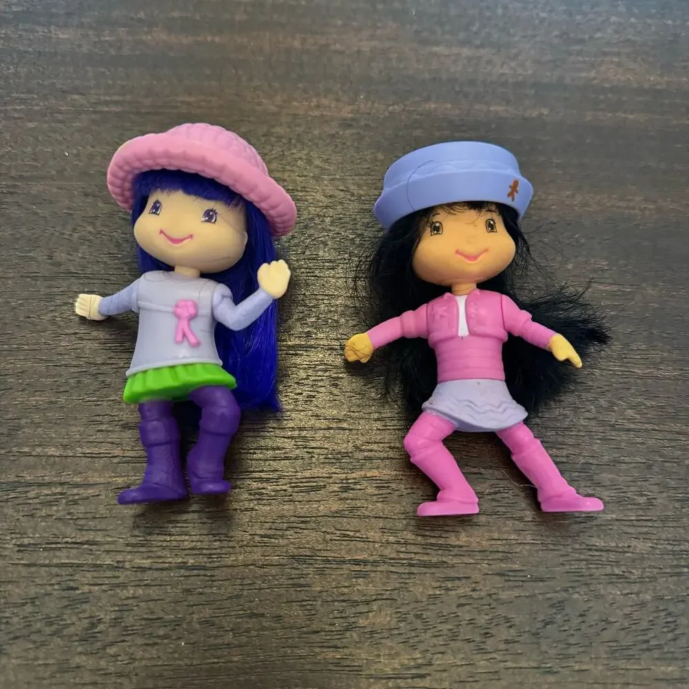 Strawberry Shortcake Ginger Snap & Tea Blossom McDonald's Happy Meal Toy Figure